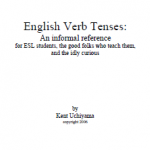 English Verb Tenses